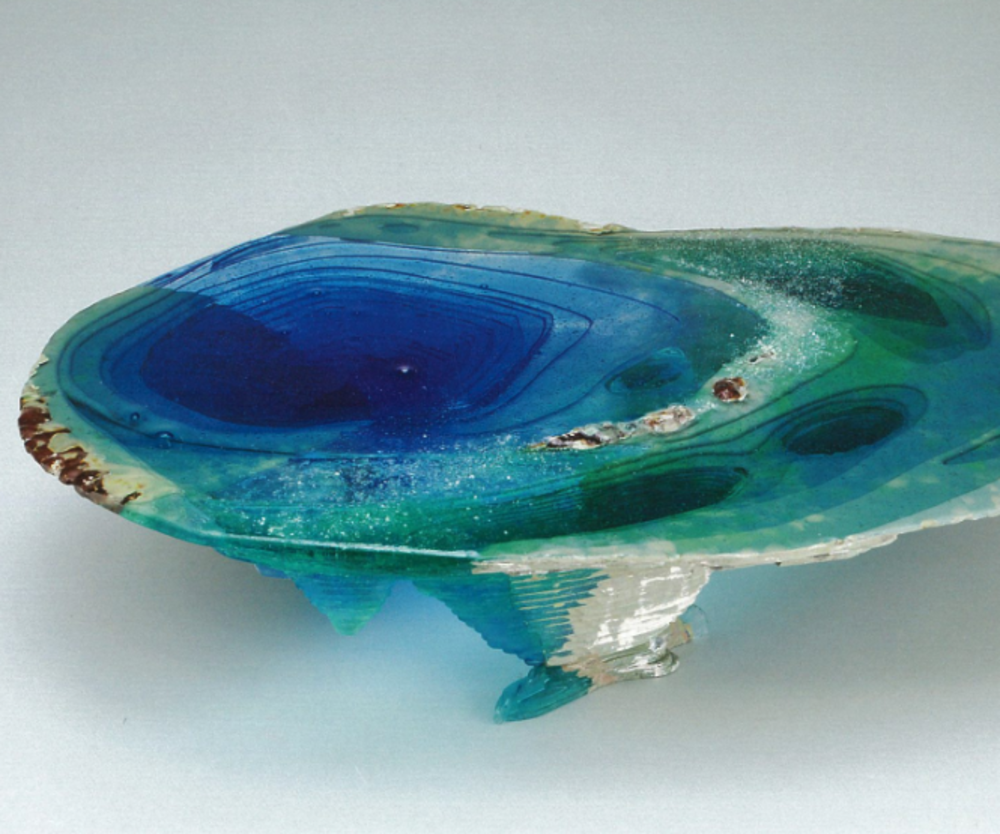 ガラスに宿る生命力 郡和子展