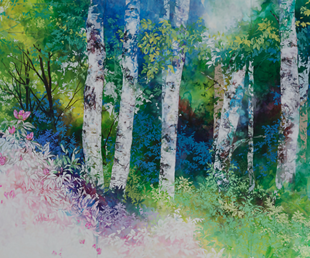 特別展「長谷川喜久 日本画展 色 ー 彩」