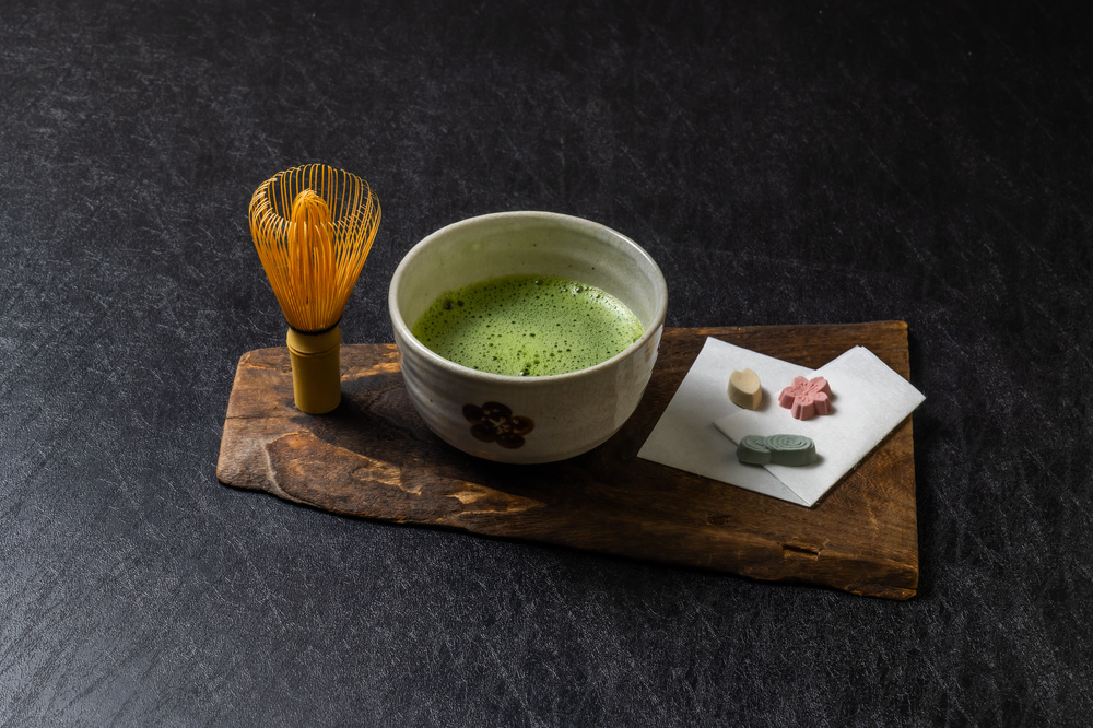 名古屋城のお茶室でお茶会