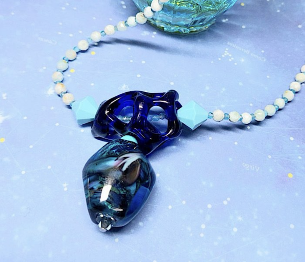 <Ahora&Cao>ガラスで奏でるアクセサリー